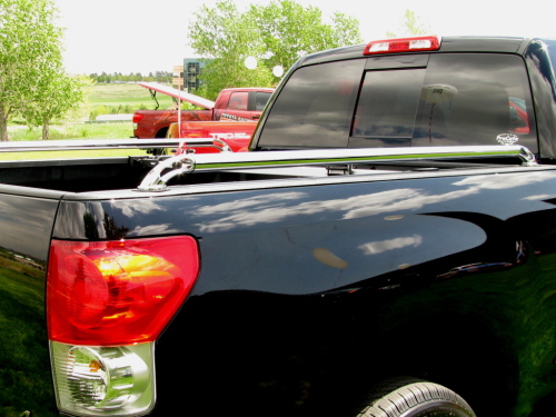 Putco side bed rails on an 07' Tundra.