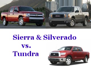 Toyota Tundra compared to Chevy Silverado GMC Sierra
