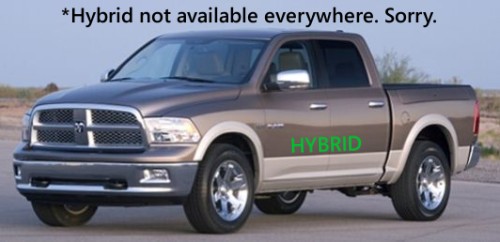 The new Ram hybrid won't be available at all Dodge dealers.