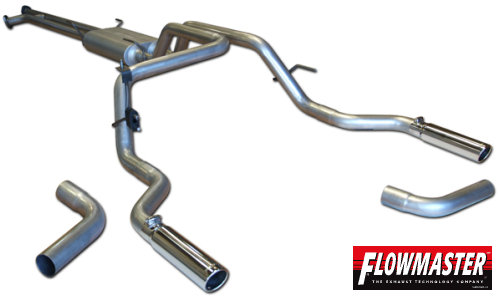 Flowmaster truck exhaust.