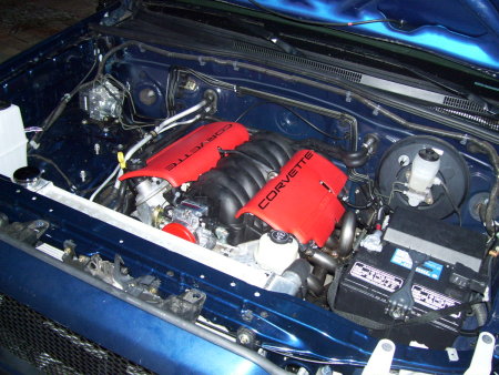 2005 Tacoma with a V8 LS6 Corvette motor.