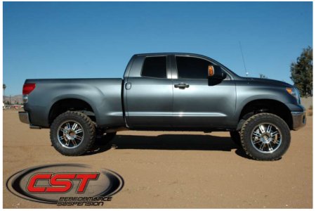 CST offers lift kits for the Toyota Tundra from 2 to 7 inches.