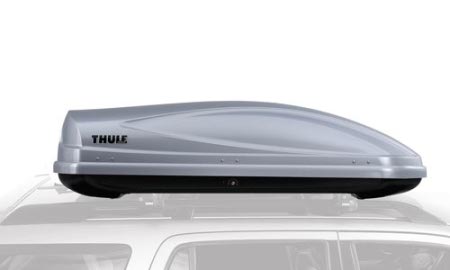 Thule cargo box kind of like a truck for car owners.