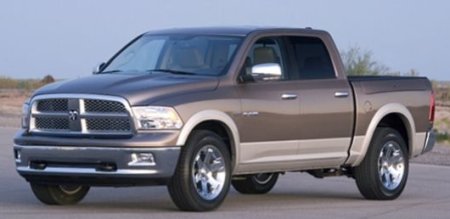 Dodge's 2009 HEMI Ram 1500 can tow as much as 9,100 lbs.