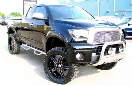 This is one custom Tundra.