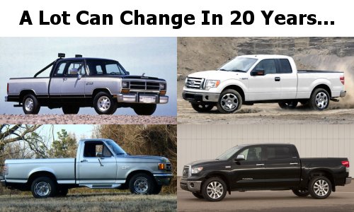 Trucks have changed a lot in the last 20 years