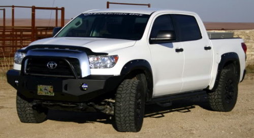 Tundra with Expedition One winch bumpers