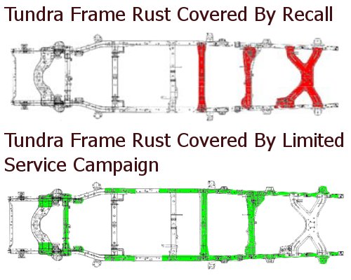 Toyota expands Tundra frame rust coverage