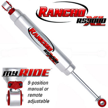 Toyota Rancho RS9000XL adjustable shocks