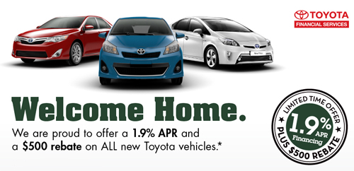 Toyota Offers Troops Discount 