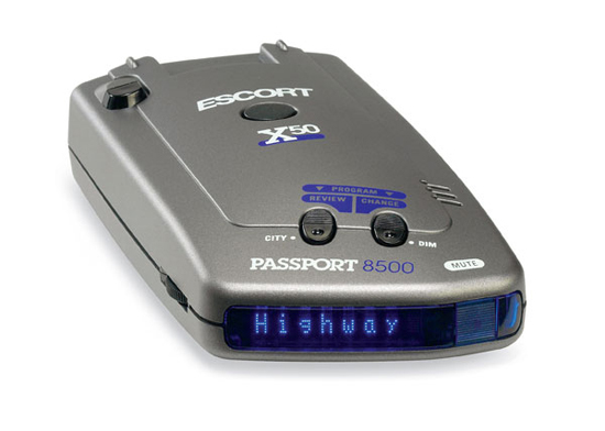 The Escort 8500 x50 Radar Detector 