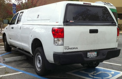 Is This An Electric Tundra Test Mule?