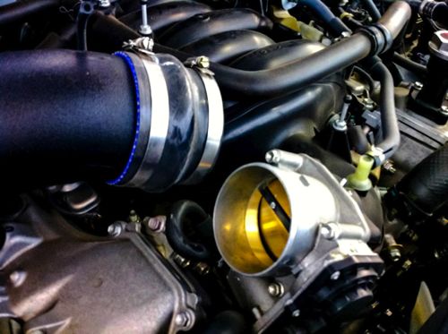 Vortice Throttle Body Spacer Installation: Accessing and removing the Throttle Body
