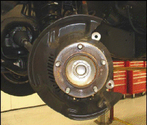 2007-12 Toyota Tundra Front Brake Vibration - TSB
