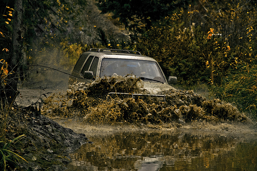 Off-Roading Canada - 4Runner Mudding Picture