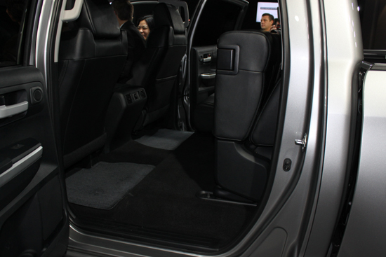 2014 Toyota Tundra - Back seat