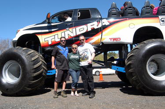 Monster Jam Toyota Tundra Visits Sandy Hook 