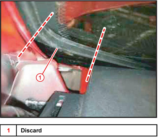 2010-13 Loose Windshield Dam - TSB Cut