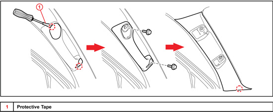 2010-13 Loose Windshield Dam - TSB Removal