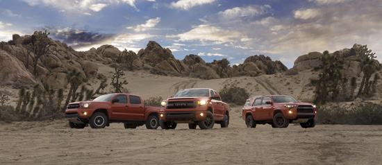 Toyota Unveils New TRD Pro Off-Road Package - Tundra, Tacoma, 4Runner