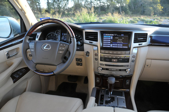 2014 Lexus LX 570 Review - Interior