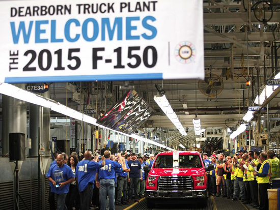 New 2015 Ford F-150 Rolls Off Assembly Line, Still No Official MPG?