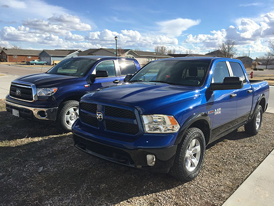 2015 Ram 1500 EcoDiesel, Toyota Tundra Comparison