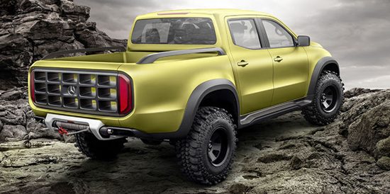 Mercedes-Benz X-Class Concept Pickup Truck Revealed