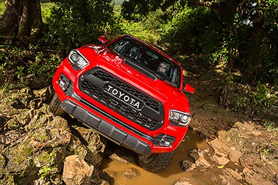 2017 Toyota Tacoma TRD Pro Off-Roading in Hawaii